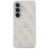Kryt Guess 4G Embossed Ring MagSafe Samsung Galaxy S26 Plus ružový