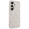Kryt Guess 4G Embossed Ring MagSafe Samsung Galaxy S26 Plus ružový