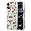Zadný kryt Guess IML Glitter Cherry MagSafe pre iPhone 17