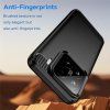Kryt Techsuit Carbon Silicone na Oppo A6 Pro 5G modrý