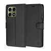 Puzdro Techsuit Leather Folio pre Motorola Edge 70 Pro čierne