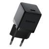 Adaptér Baseus Palm Fast USB-C 20W čierny