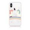 Zadný kryt na iPhone X Unicorn Love