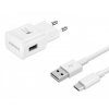 Originálna USB-C (USB type-C) rýchlonabíjačka Samsung EP-TA20EWE +  DN930CWE biela