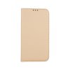 Flipové puzdro Smart Magnet na iPhone 12 mini zlaté