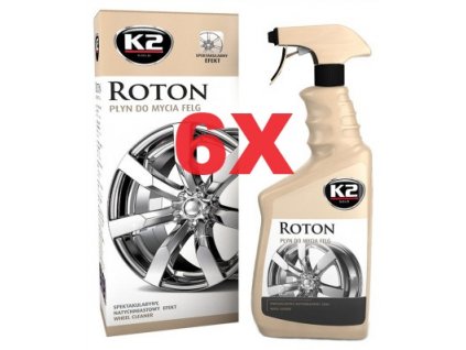 K2 ROTON 700 ml  6Ks kartón - profesionální čistič disků kol G167