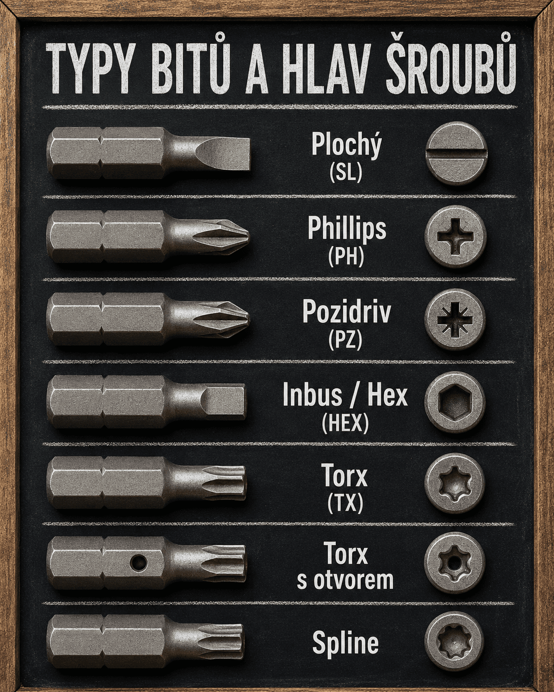 Bity: Malý nástroj, velký pomocník při šroubování