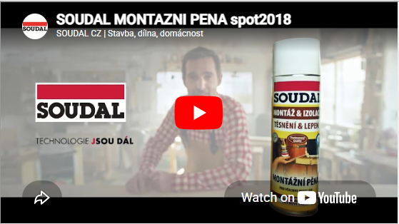 Montážní pěna SOUDAL