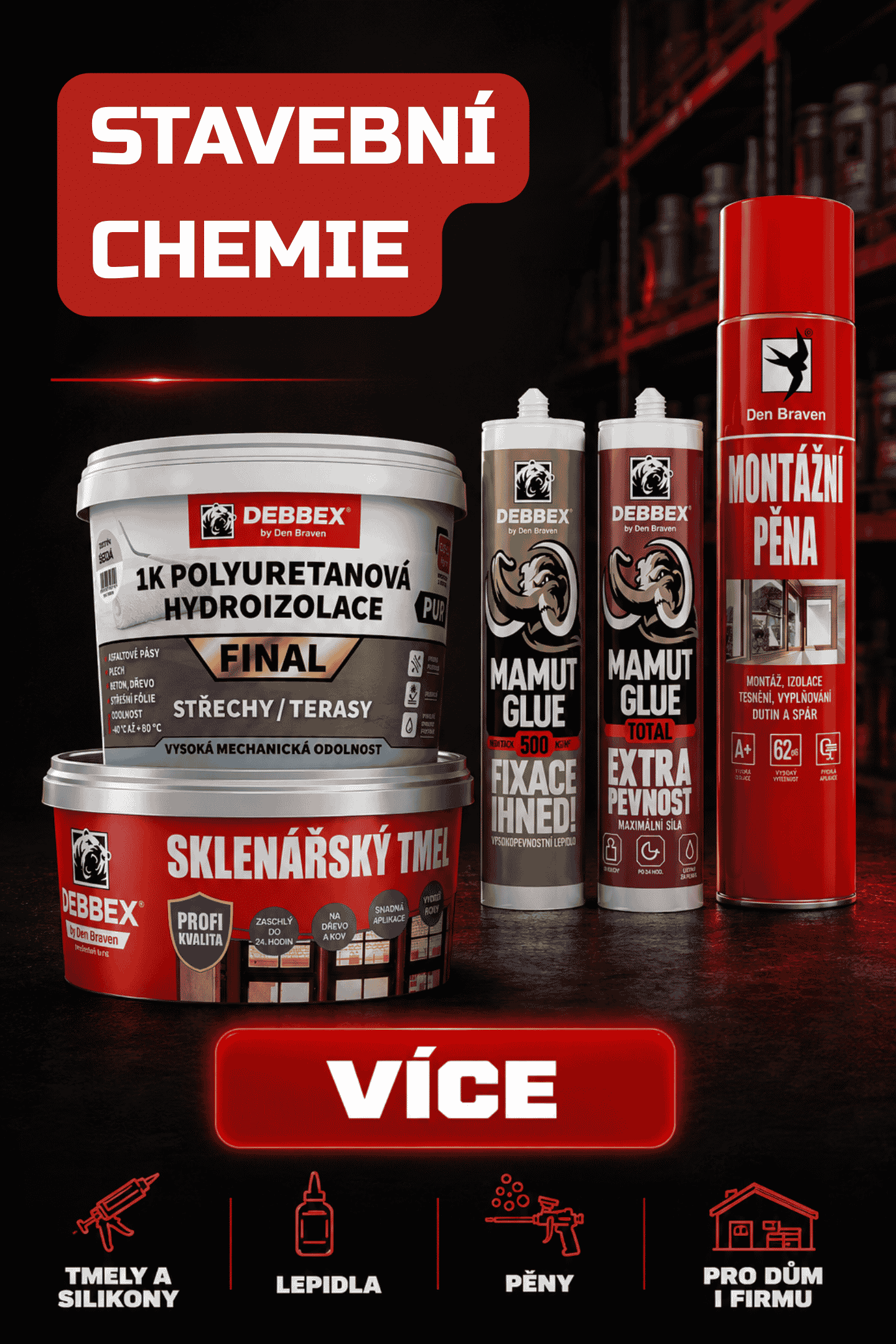 PMCARD | Stavební chemie