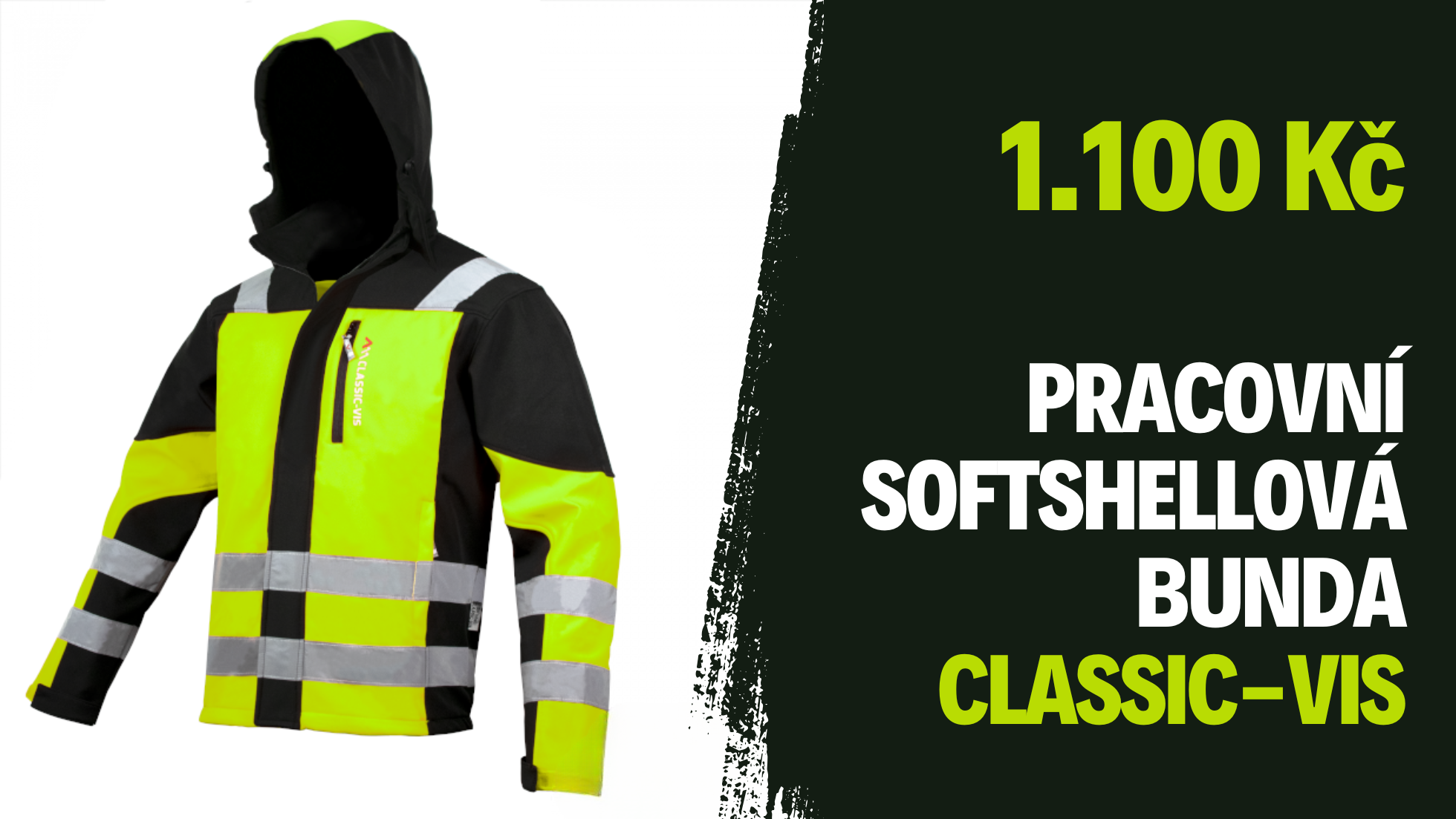 Pracovní softshellová bunda Classic-Vis