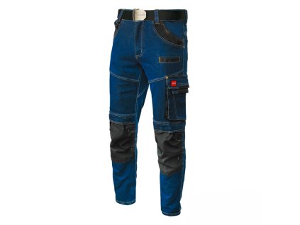 dziny jeans stretch modre