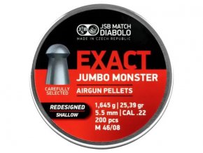 AnyConv.com airgun pellets jsb jumbo exact monster redesigned shallow 5.52 mm 25.39 grain 1