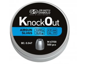 KnockOut Slugs .177  0,650g