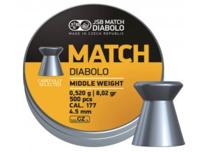 Yellow Match Diabolo Middle Weight 4,50 mm