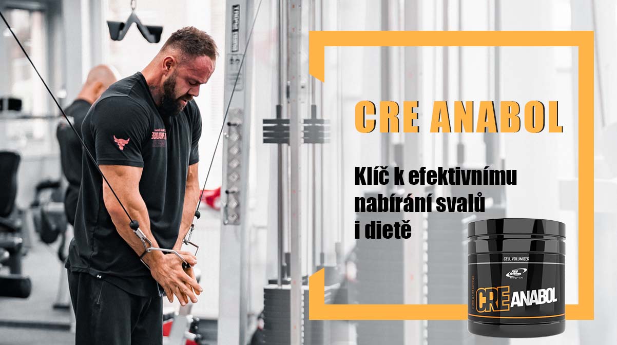 CRE ANABOL: Klíč k efektivnímu nabírání svalů i dietě
