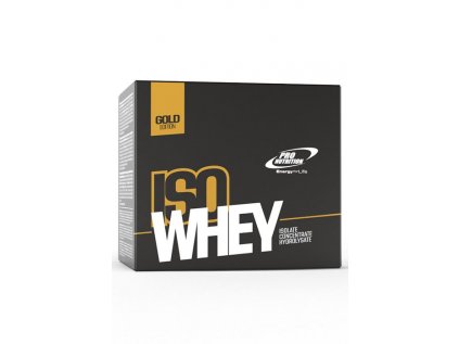 Iso Whey Gold Edition 15×30 g – jednorázové balení prémiového syrovátkového proteinu, doplněk stravy