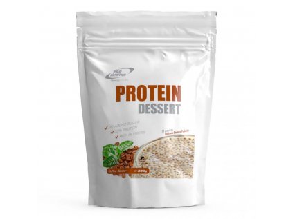 Protein Dessert – lahodný proteinový pudink kávové příchuti s chia semínky, doplněk stravy