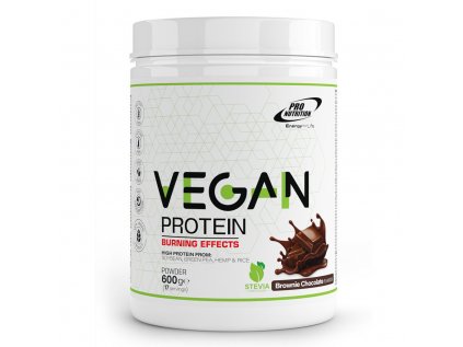 Vegan protein Burning Effects – rostlinný protein s lipotropními extrakty na podporu spalování tuků, doplněk stravy