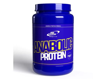 Anabolic protein 1140 g – proteinový prášek pro podporu růstu svalové hmoty, s obsahem syrovátky, mléčných bílkovin a kaseinu.