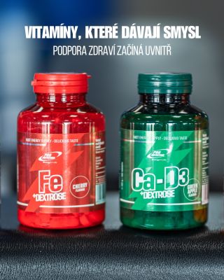 Vitamíny, které dávají smysl Protože zdraví opravdu začíná uvnitř 💚💊 Každý z nás má jiné potřeby, a proto nabízíme...