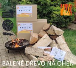 Balené dřevo na oheň