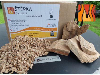 1. ŠTĚPKA TVRDÉ DŘEVO