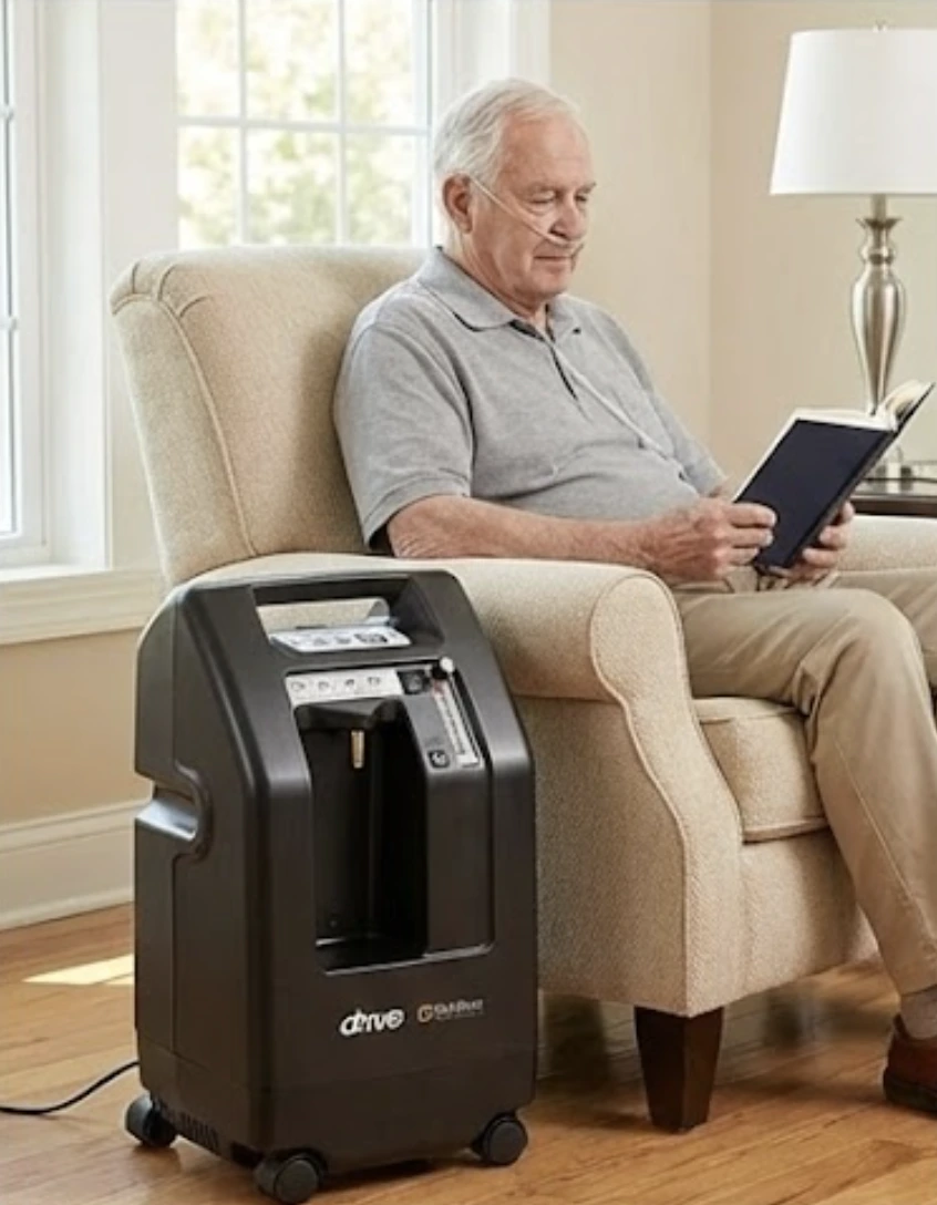 Jak kyslíkový koncentrátor DeVilbiss pomáhá při dušnosti a plicních onemocněních