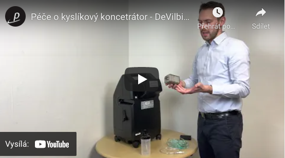 Video: Péče o kyslíkový koncentrátor, oxygenátor DeVilbiss