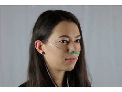 Vysoko průtokové kyslíkové nosní brýle k dýchacímu přístroji 2,1 m