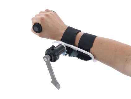 Podpěra předloktí s válcovým úchopem