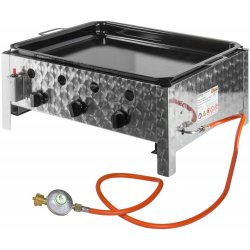 Ideálny plynový gril na langoše, na placky, alebo na cigánsku.