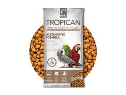 Tropican Alternativní krmivo pro papoušky – Granule- 500 g