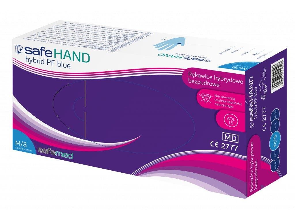 Nitrile gloves safeHAND hybrid Produktovy list CZ