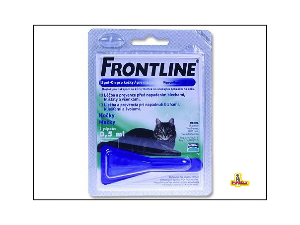 Frontline spot on Cat 0.5ml ProPejska.cz