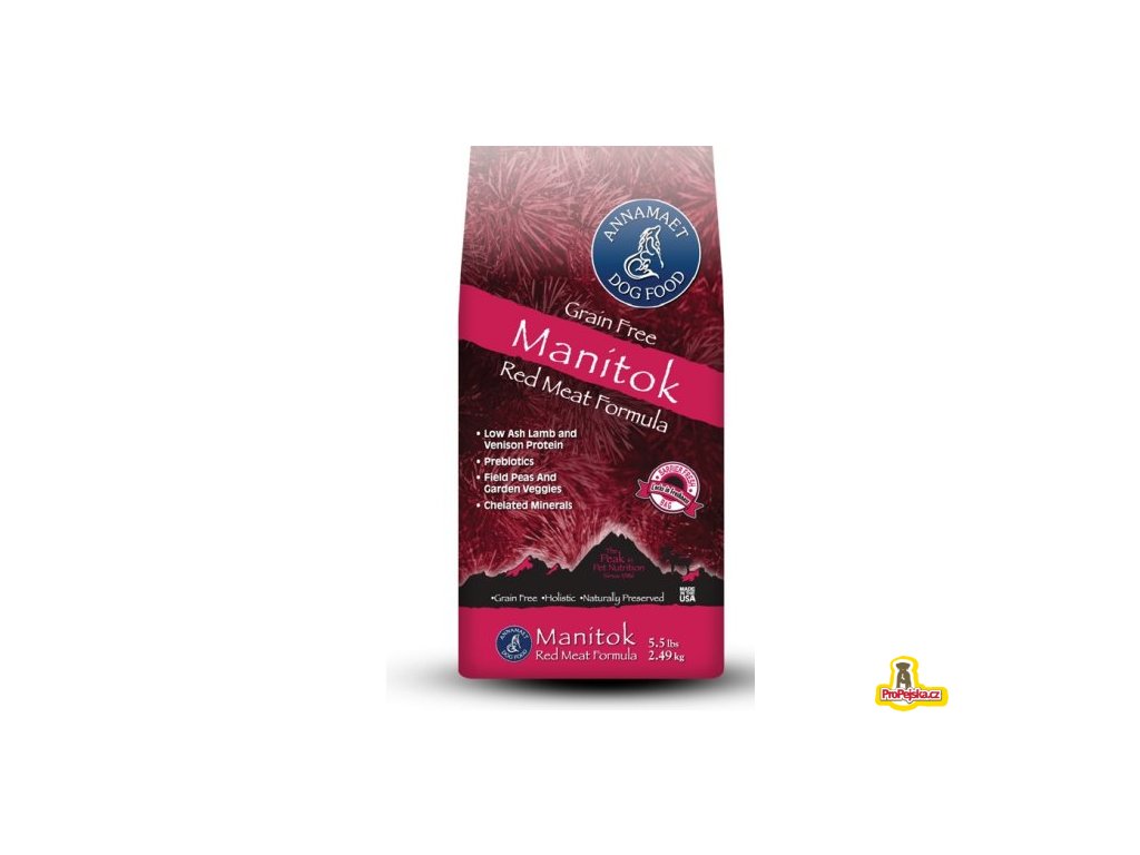Annamaet Grain Free Manitok 11 35 kg ProPejska.cz