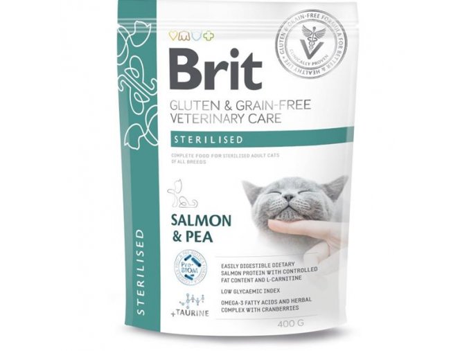 Brit Veterinary Care Cat Sterilised 400 g