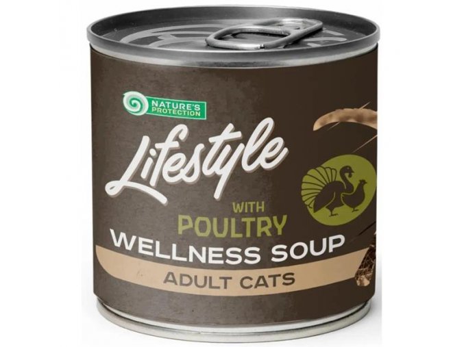 NP Cat Soup LifeStyle Longhair Poultry 140 ml