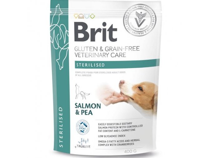 Brit Veterinary Care Dog Sterilised  400 g