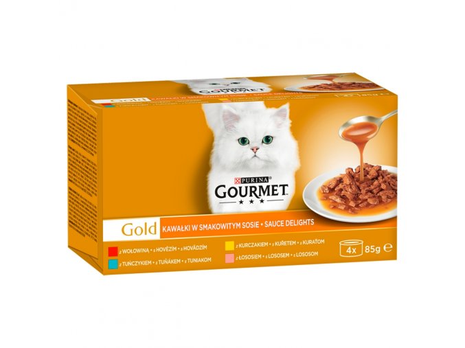 gourmet gold sauce delights multipack 4x85g