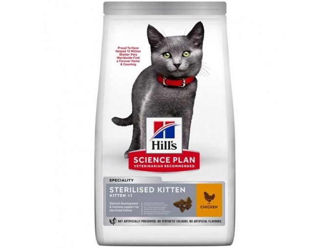 Hill's Science Plan Feline Sterilised Kitten Chicken 300 g