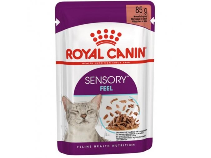 Royal Canin - Feline kaps. Sensory Feel gravy 85g