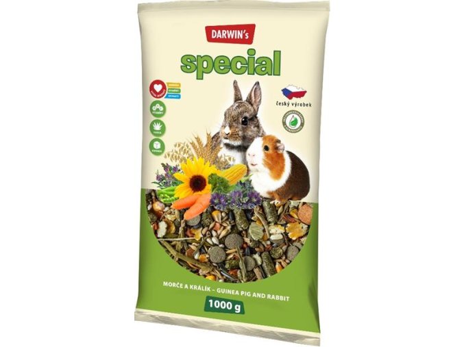 Darwins Speciál morče, králík 1 kg