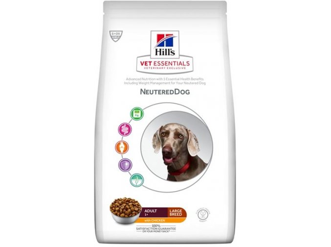 Hill's VetEssentials Canine Adult NeuteredDog Large Breed Chicken 700 g