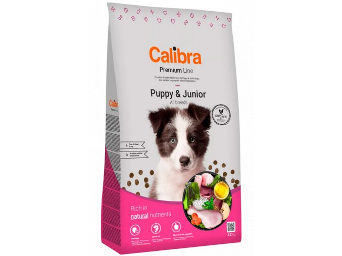 calibra premium puppy junior new
