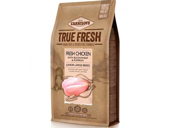 Carnilove Dog True Fresh Chicken Junior Large Breed 4 kg