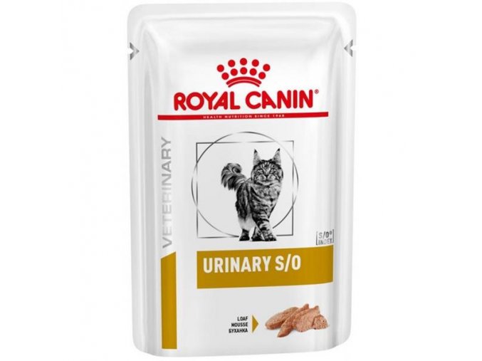 Royal Canin VD Cat kaps. Urinary S/O paštika LOAF 12x85g