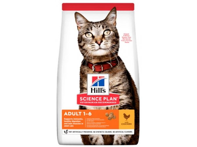 Hill's Science Plan Feline Adult Chicken Dry 15 kg