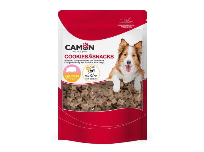 HVĚZDIČKY S PŘÍCHUTÍ VEPŘOVÉHO + KALCIUM 450 g