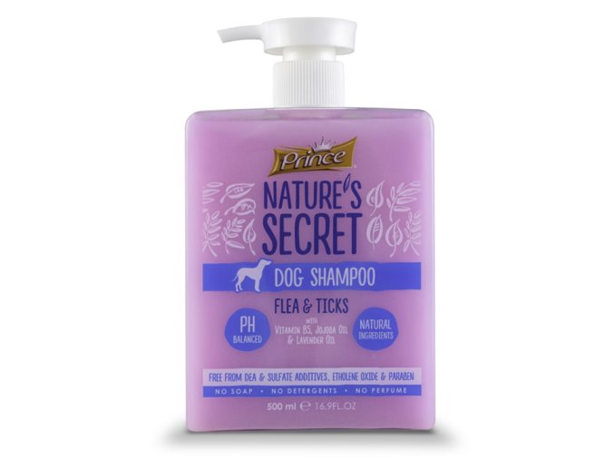 NATURE´S SECRET DOG SHAMPOO FLEA & TICK 500 ml