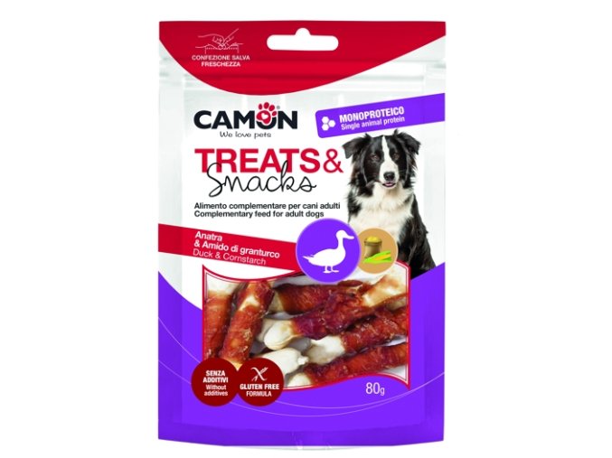 KACHNÍ PAMLSKY SNACKS 8 cm, 80 g